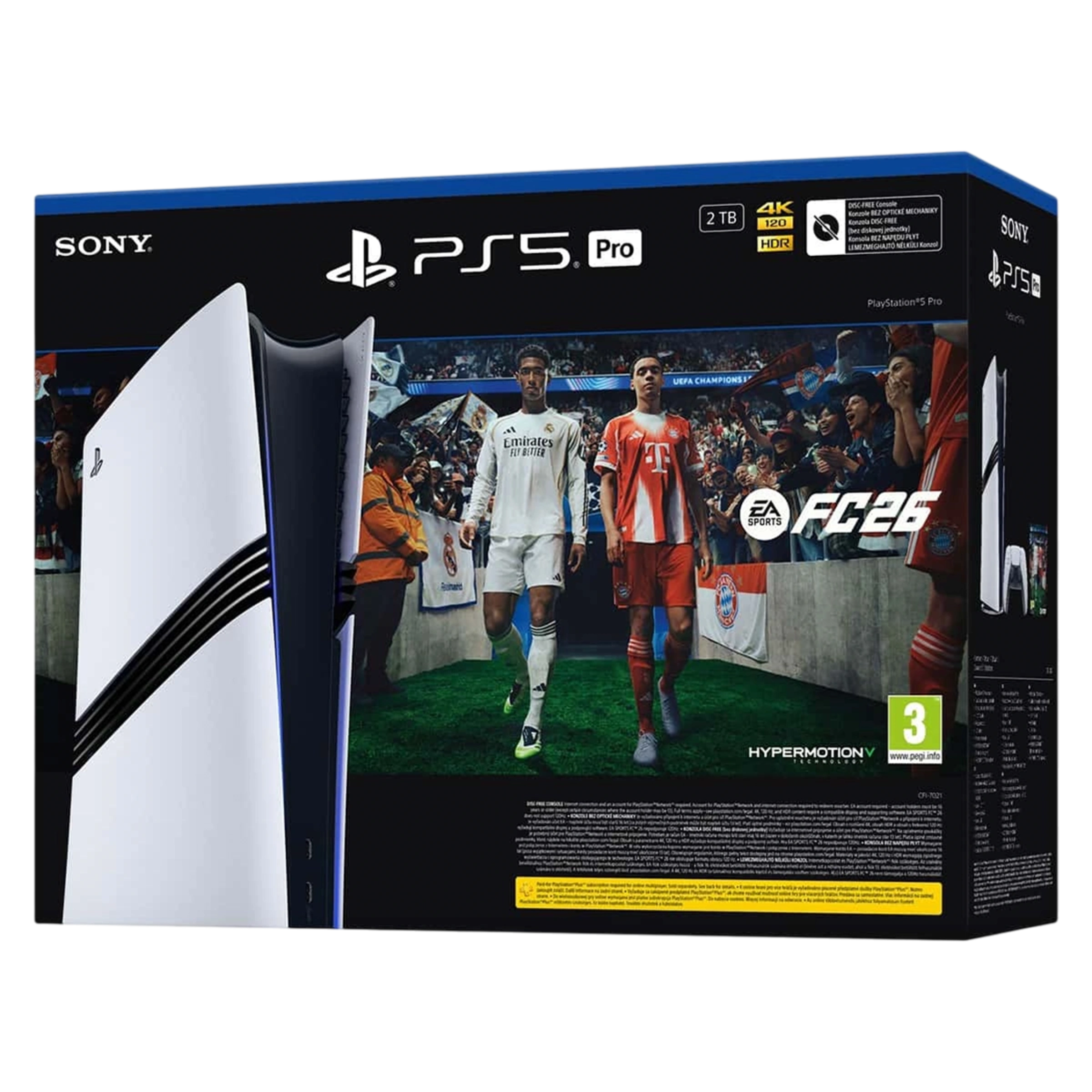Стаціонарна ігрова приставка Sony PlayStation 5 Pro 2TB - EA SPORTS FC 26 Bundle (711719024101)