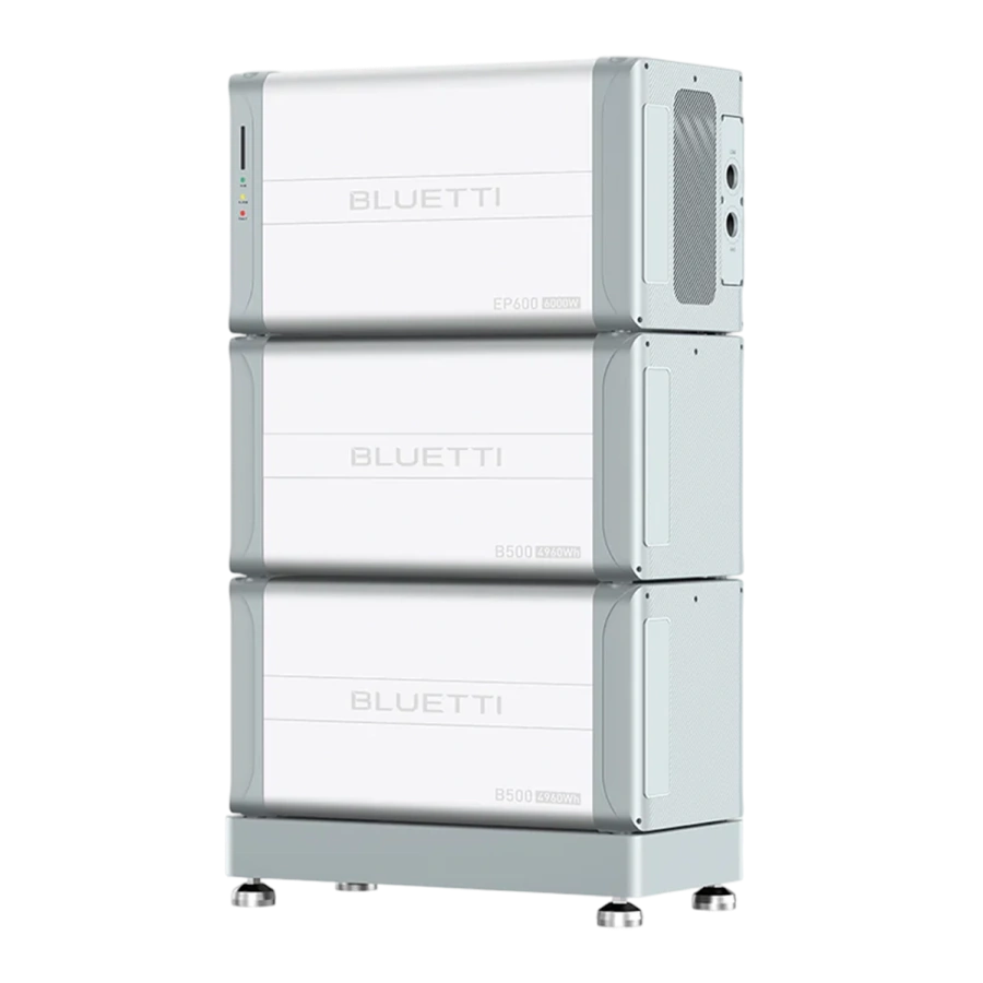 Система хранения энергии BLUETTI EP600+2хB500 Home Battery Backup | 6000W 9920 Wh (EP600_2xB500)