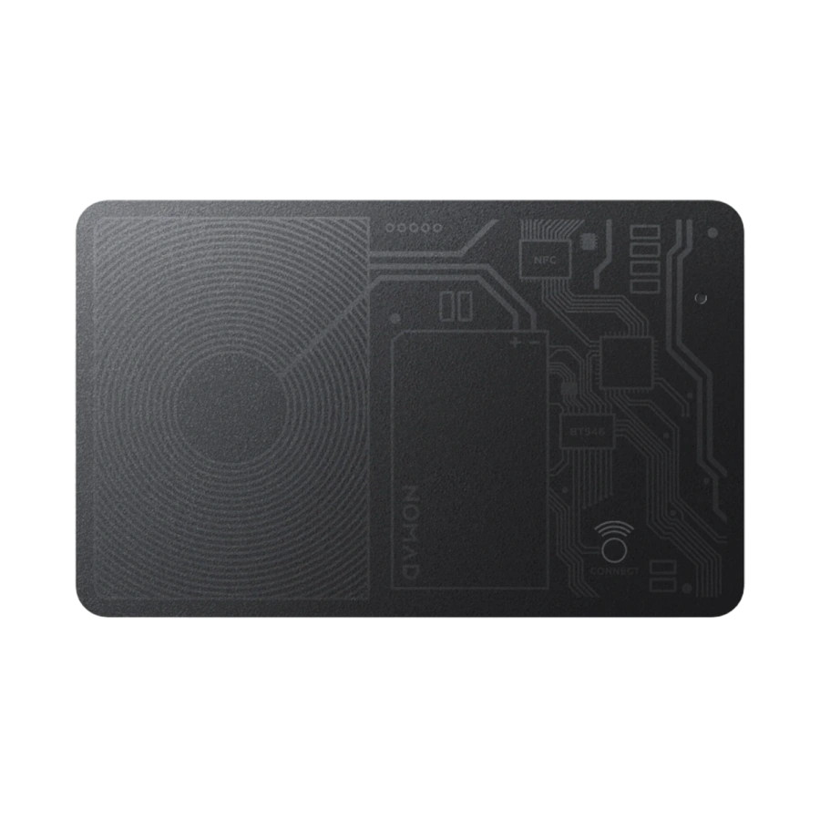 Трекер-картка Nomad Tracking Card Air with Apple Find My [5 Months Battery Life] - Black (NM01297185)