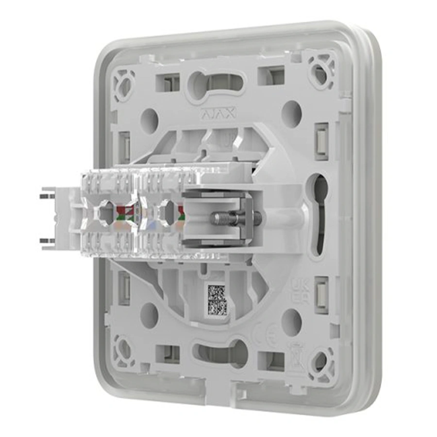 Вбудована інтернет-розетка з двома портами Ajax Outlet (LAN) - Oyster