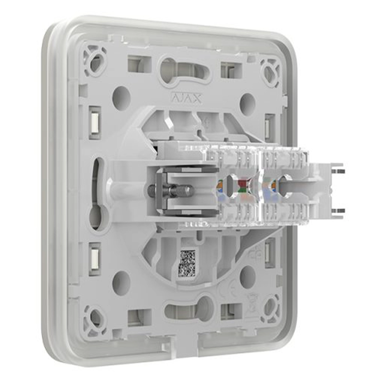 Вбудована інтернет-розетка з двома портами Ajax Outlet (LAN) - Oyster