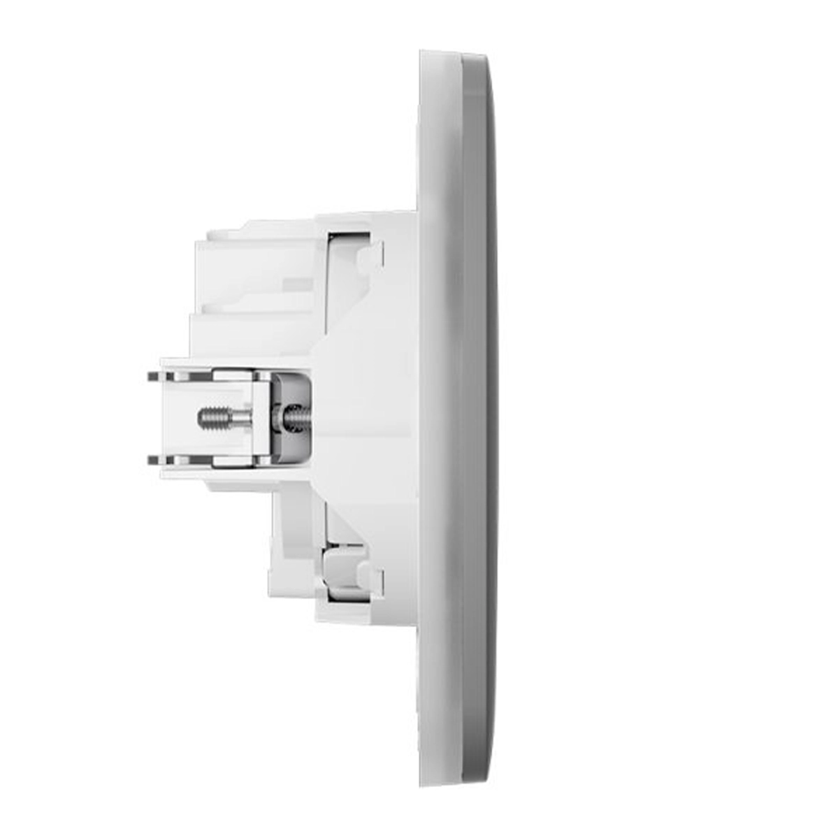 Вбудована розетка із заземленням Ajax Outlet (basic) [type F] - Fog