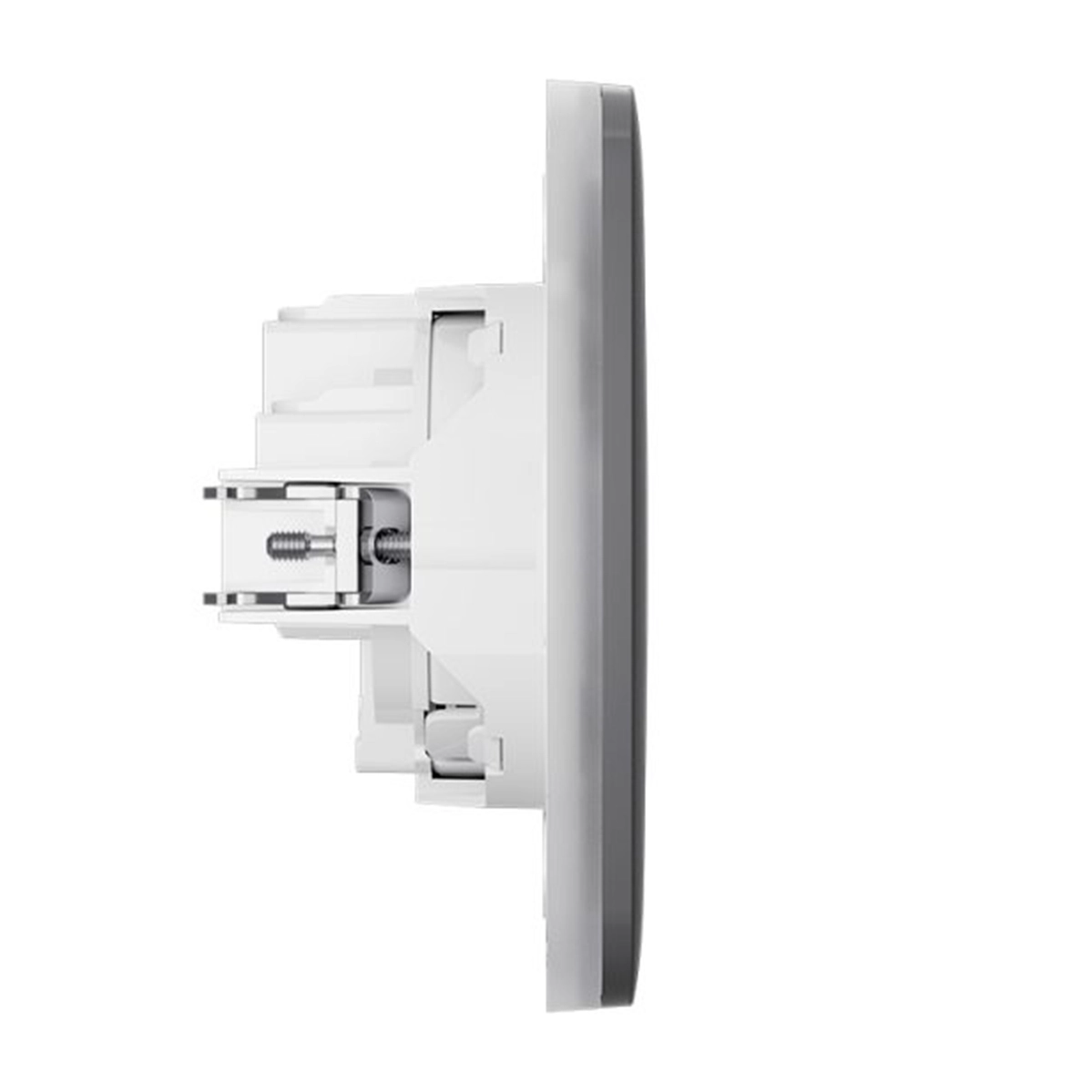 Вбудована розетка із заземленням Ajax Outlet (basic) [type F] - Grey