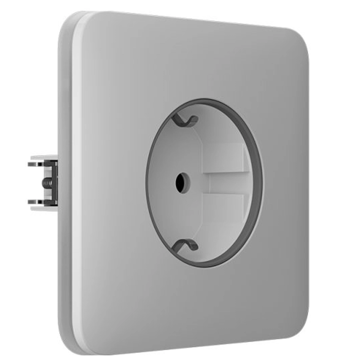 Вбудована розетка із заземленням Ajax Outlet (basic) [type F] - White