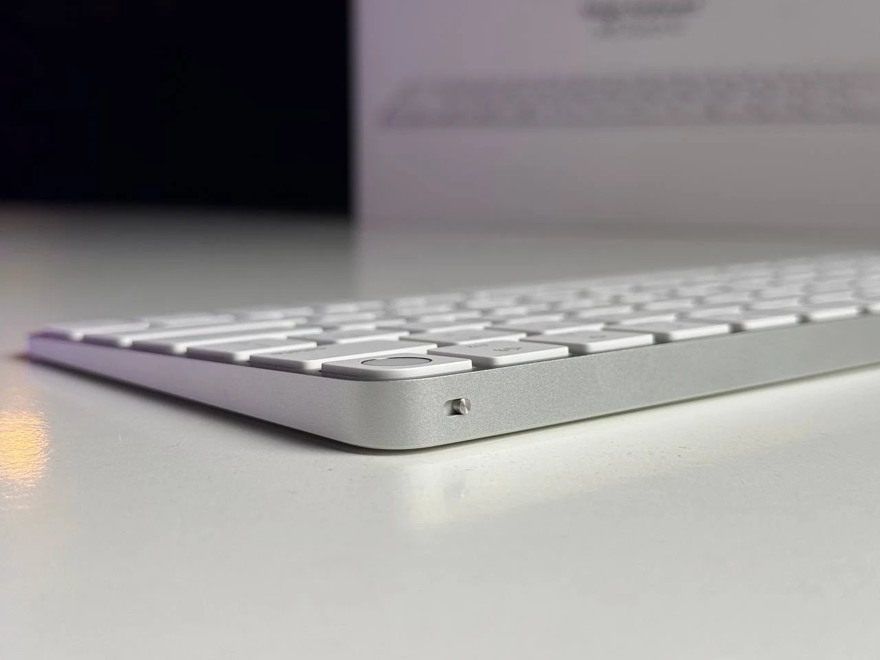 ВІТРИННА Клавіатура Apple Magic Keyboard with Touch ID for Mac models with Apple silicon [USB–C] - US English (MXCK3) - Стан: гарний | Акумулятор: 100% | Комплект: повний | Гарантія: 3 міс.