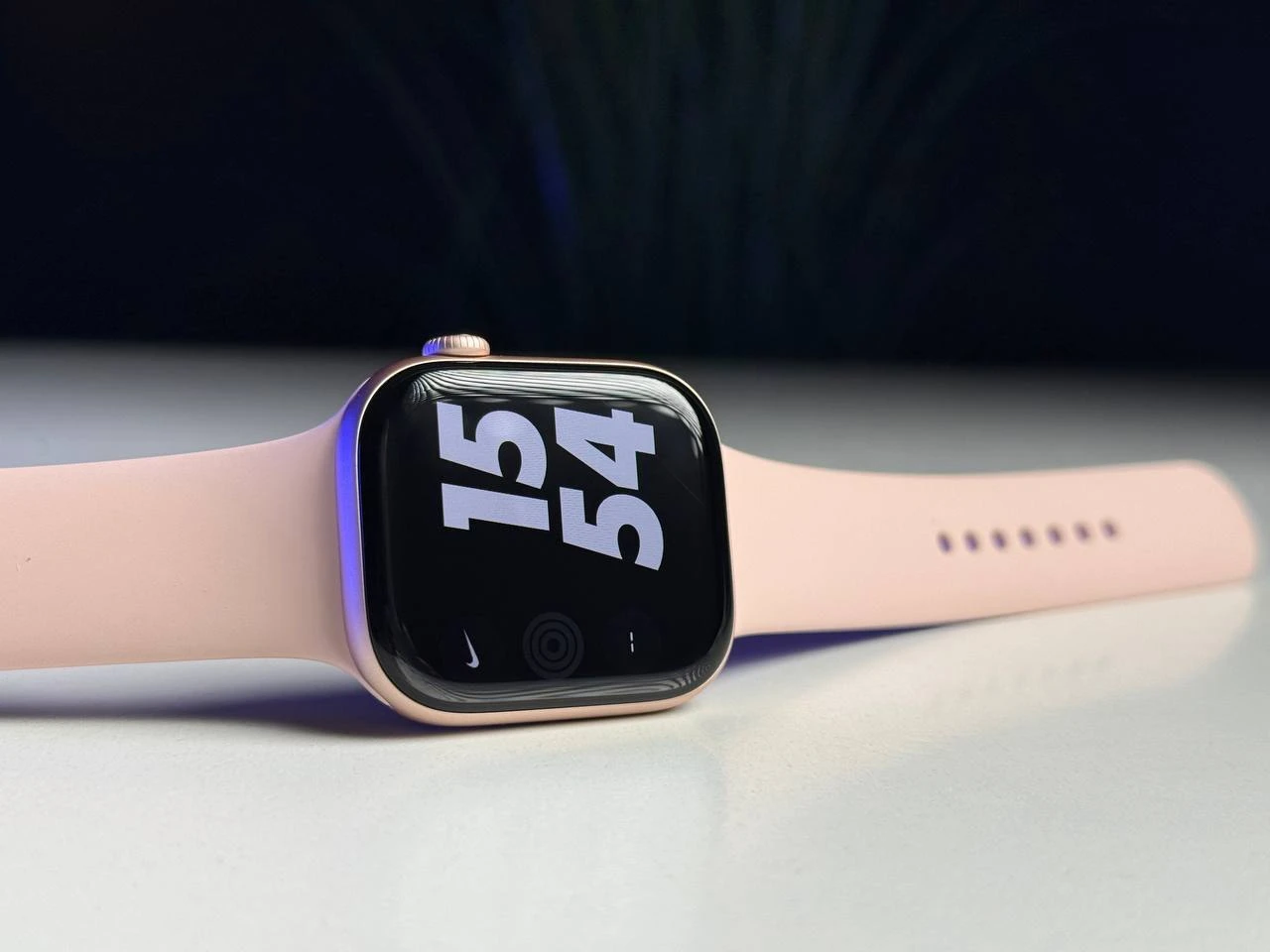 ВІТРИННИЙ Apple Watch Series 10 GPS + Cellular 46mm Rose Gold Aluminum Case (MWY73) - Стан: гарний | Акумулятор: 100% | Комплект: повний, без коробки | Гарантія: 3 міс.