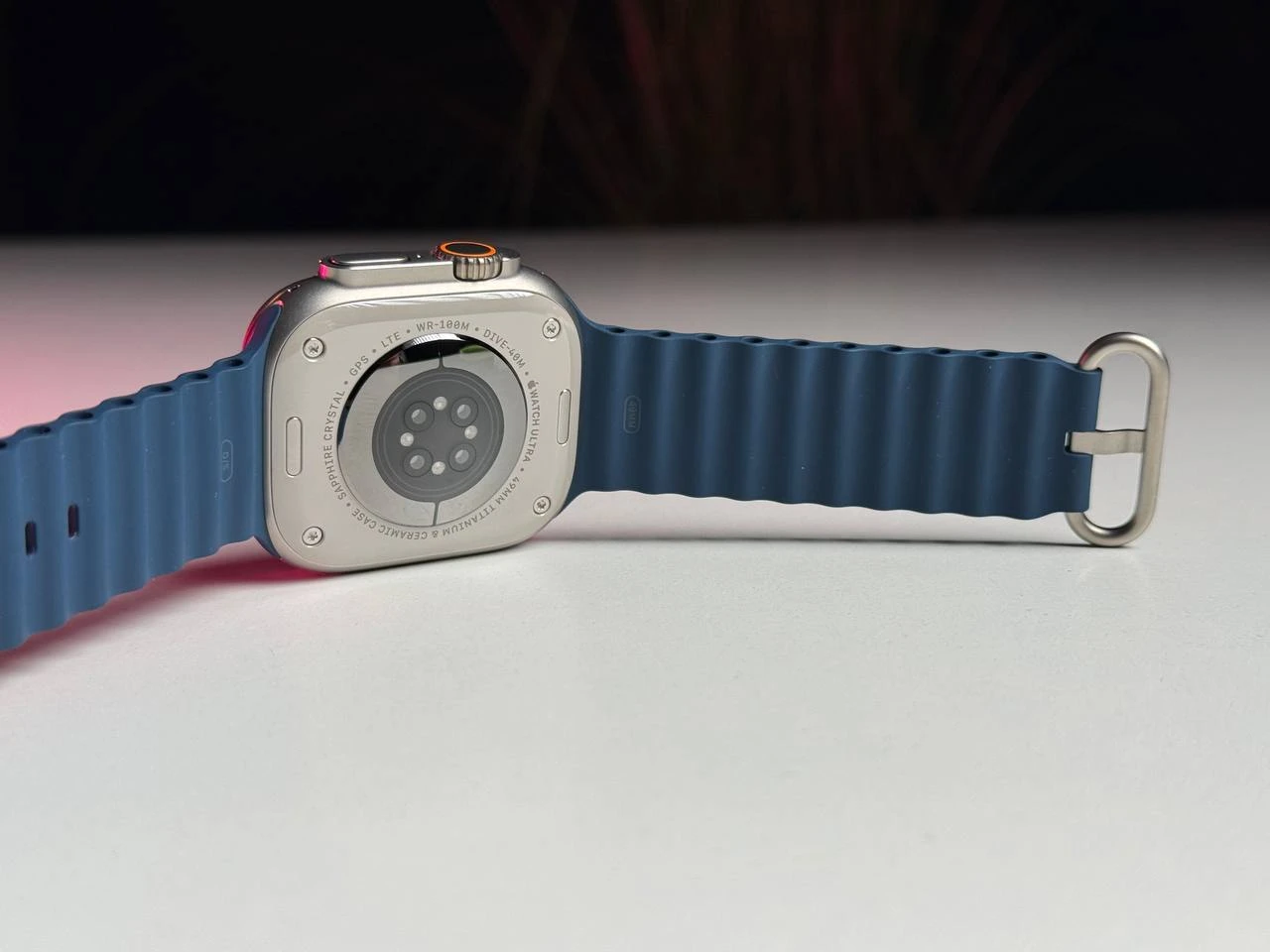 ВІТРИННИЙ Apple Watch Ultra 2 GPS + Cellular 49mm Titanium Case (MRF33) - Стан: гарний | Акумулятор: 100% | Комплектація: повний, без коробки | Гарантія: 3 міс.