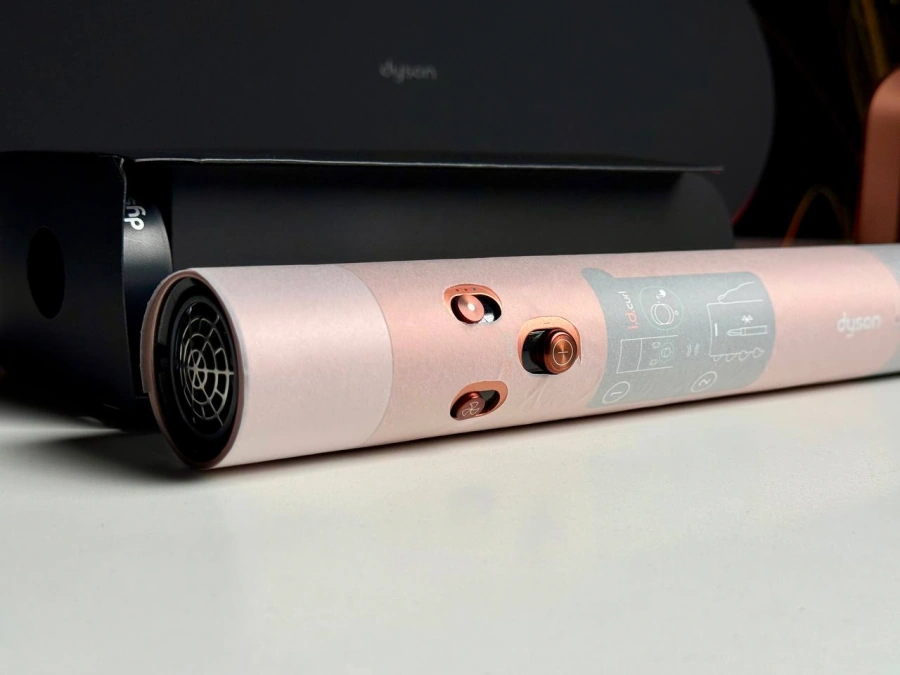 ВИТРИННЫЙ Стайлер для прямых и волнистых волос Dyson Airwrap i.d. Multi-Styler and Dryer Straight to Wavy - Amber/Silk (123682-01) EU - Состояние: хорошее | Комплектация: полный | Гарантия: 3 мес.