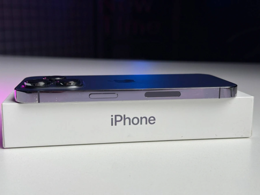 ВЖИВАНИЙ Apple iPhone 14 Pro 256GB Deep Purple eSim (MQ1D3) - Стан: гарний (мінялось скло) | Акумулятор: 100% | Комплектація: повний | Гарантія: 3 міс.