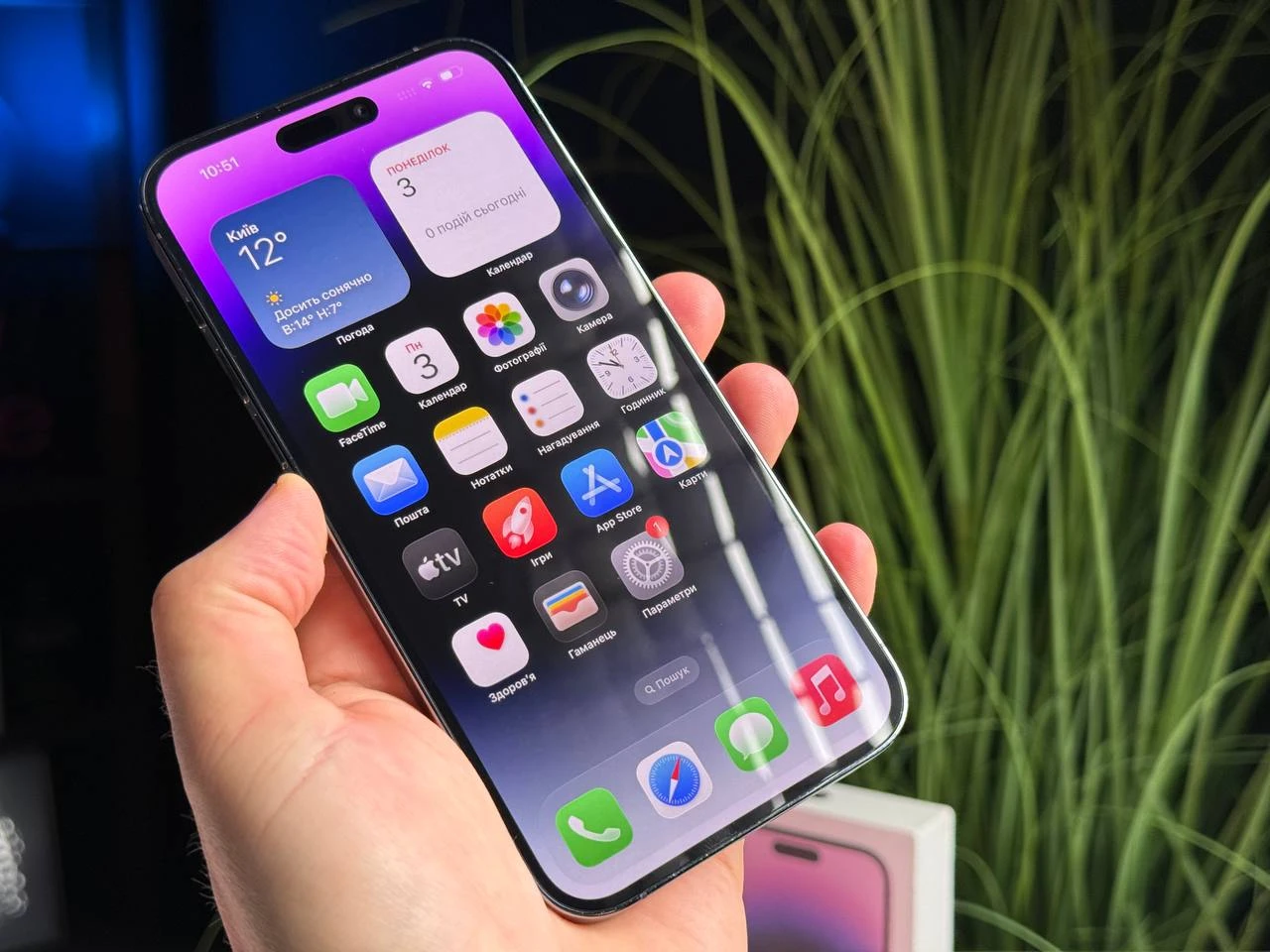 ВЖИВАНИЙ Apple iPhone 14 Pro Max 256GB Deep Purple eSim (MQ8W3) - Стан: гарний | Акумулятор: 86% | Комплектація: повний | Гарантія: 3 міс.