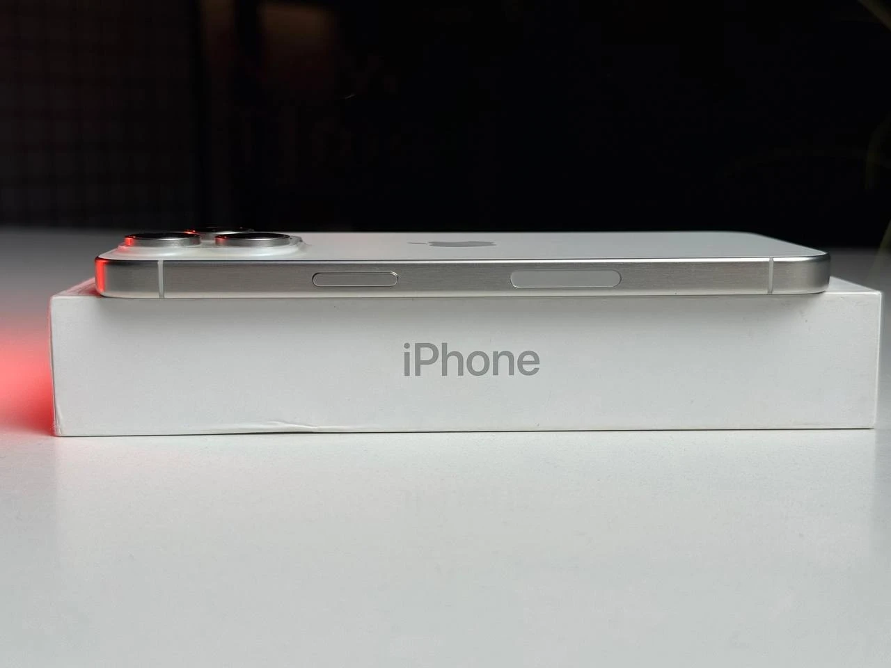 Б/У Apple iPhone 15 Pro Max 256GB Natural Titanium eSim (MU683) - Состояние: хорошее | Аккумулятор: 89% | Комплектация: полный | Гарантия: 3 мес.