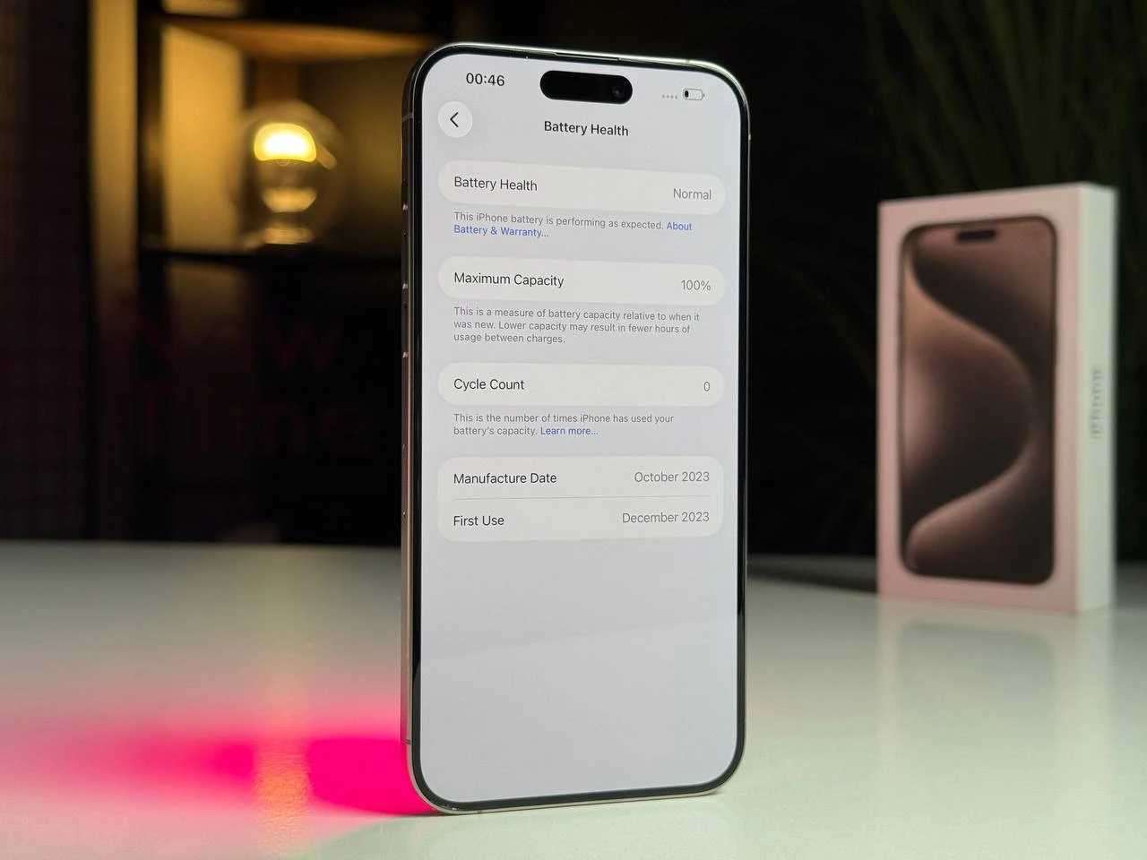 ВЖИВАНИЙ Apple iPhone 15 Pro Max 256GB Natural Titanium (MU793) - Стан: гарний | Акумулятор: 100% | Комплект: повний | Гарантія: 3 міс.