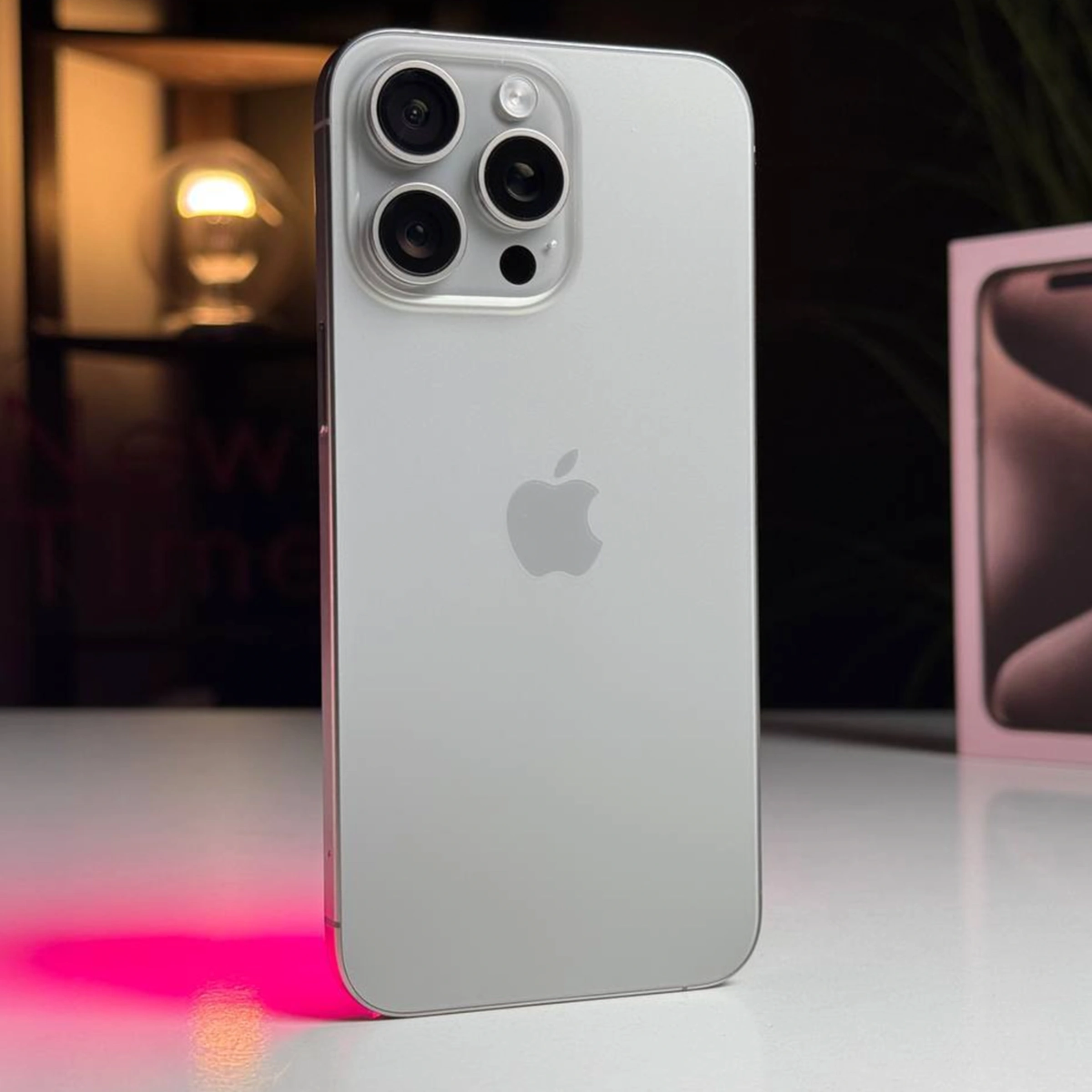 Б/У Apple iPhone 15 Pro Max 256GB Natural Titanium (MU793) - Состояние: хорошее | Аккумулятор: 100% | Комплектация: полный | Гарантия: 3 мес.