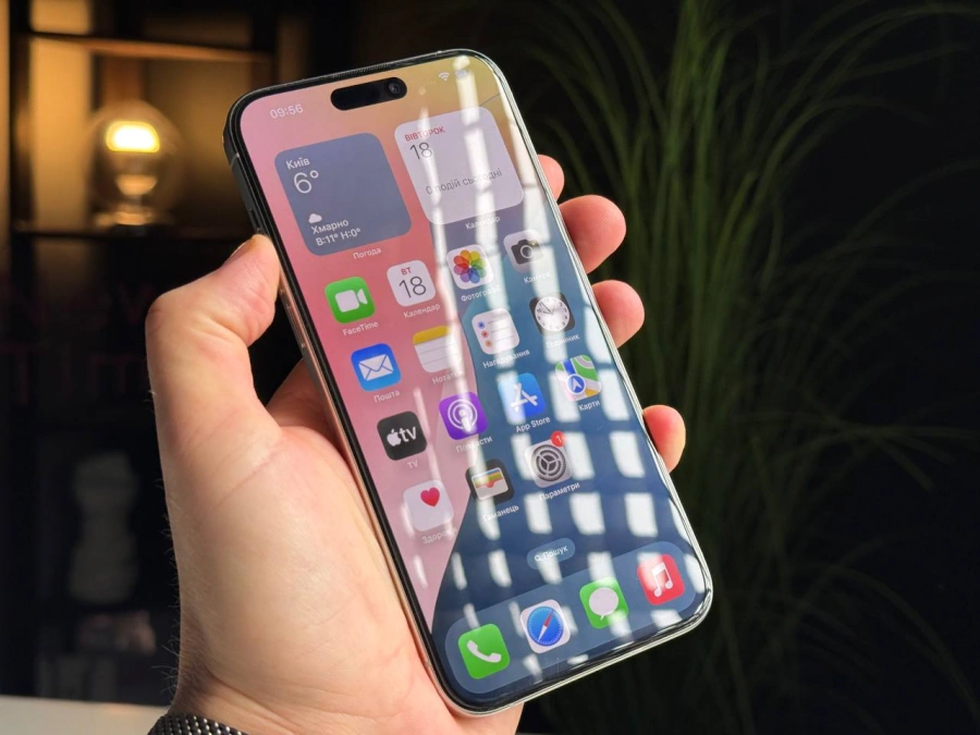 ВЖИВАНИЙ Apple iPhone 15 Pro Max 512GB White Titanium (MU7D3) - Стан: гарний | Акумулятор: 84% | Комплектація: повний | Гарантія: 3 міс.