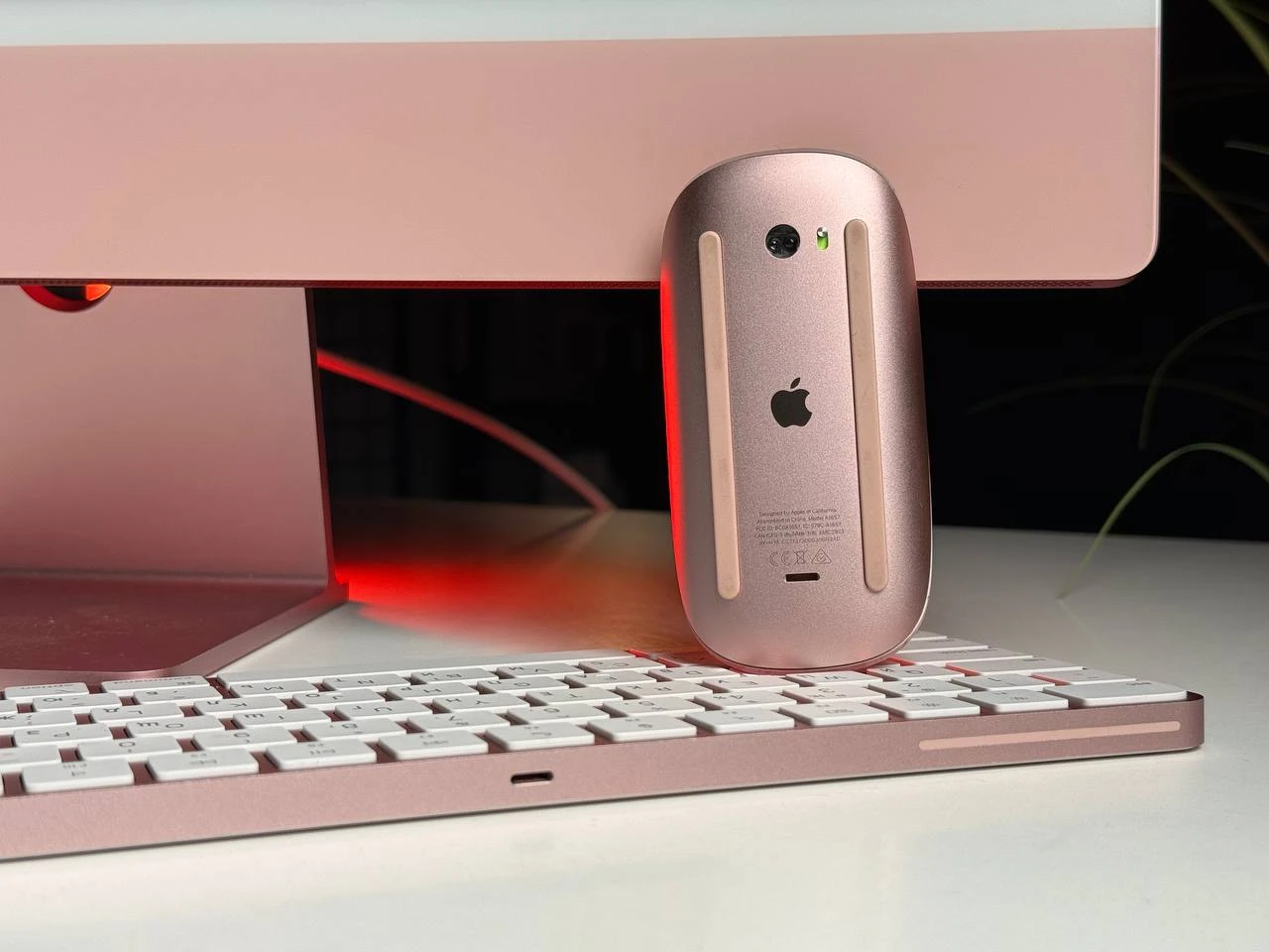Б/У iMac 24" 4.5K Retina display Pink M1/8GB/256SSD (MGPM3) 2021 - Состояние: хорошее | Комплектация: полный | Гарантия: 3 мес.