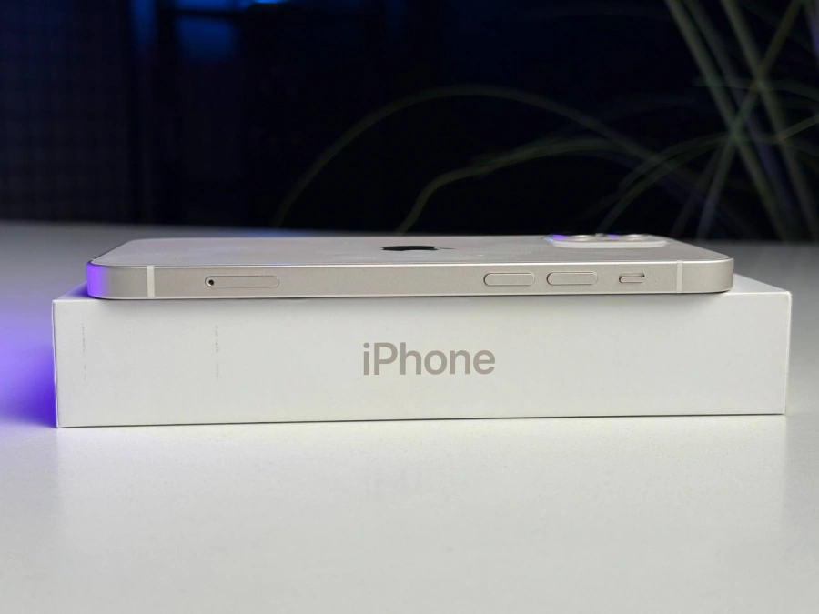 ВЖИВАНИЙ Apple iPhone 12 128GB White (MGHD3, MGJC3) - Стан: гарний | Акумулятор: 100% | Комплектація: повний | Гарантія: 3 міс.