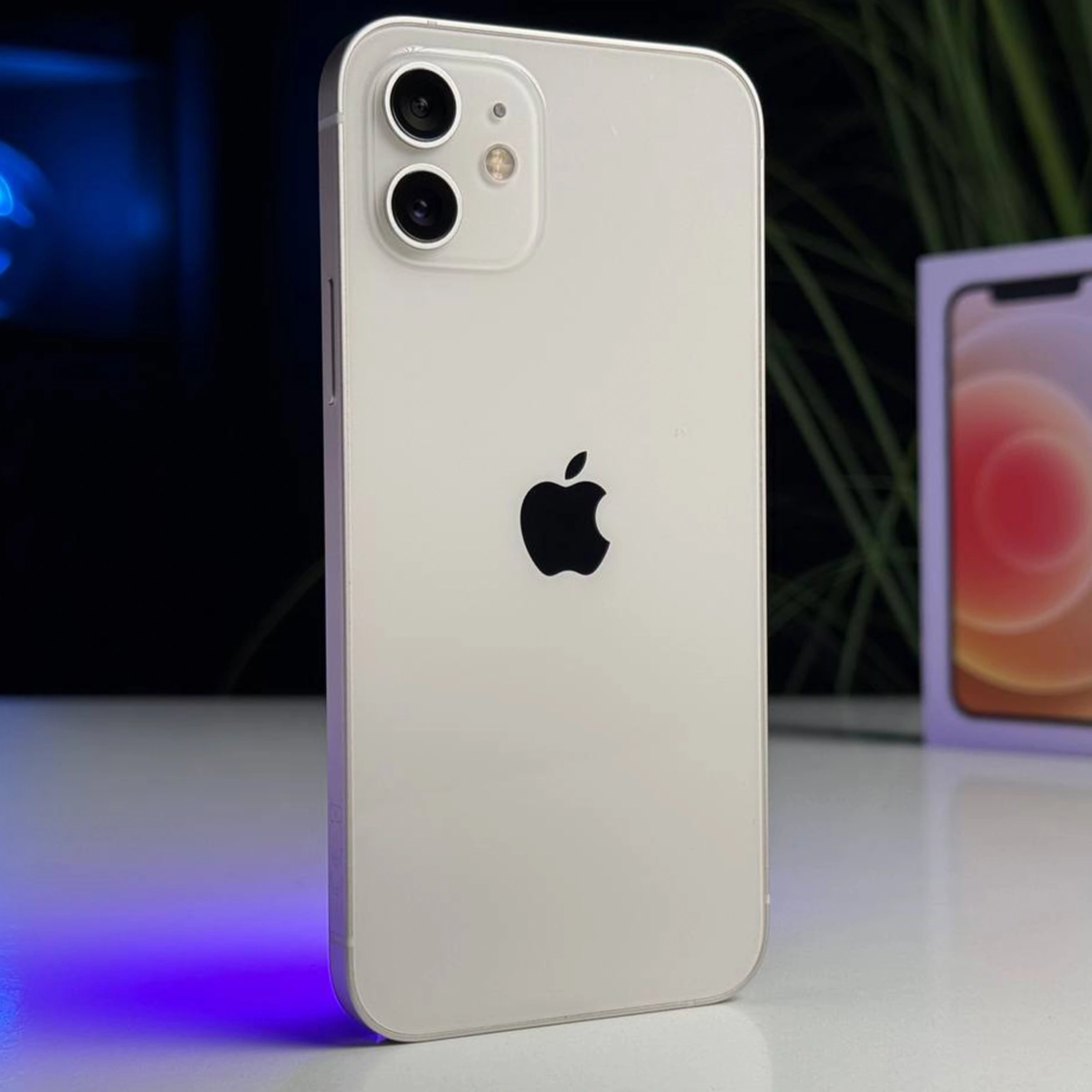ВЖИВАНИЙ Apple iPhone 12 128GB White (MGHD3, MGJC3) - Стан: гарний | Акумулятор: 100% | Комплектація: повний | Гарантія: 3 міс.