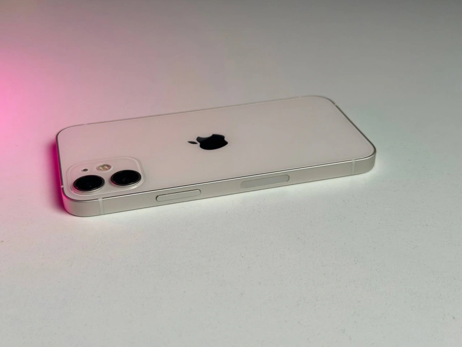 ВЖИВАНИЙ Apple iPhone 12 Mini 128GB White (MG8M3, MGE43) - Стан: гарний | Акумулятор: 100% | Комплектація: кабель, iPhone | Гарантія: 3 міс.