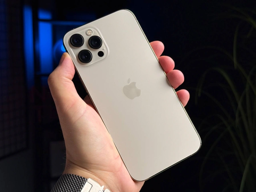 ВЖИВАНИЙ Apple iPhone 12 Pro Max 128GB Gold (MGCH3, MGD93) - Стан: ідеальний | Акумулятор: 100% | Комплектація: iPhone, кабель | Гарантія: 3 міс.