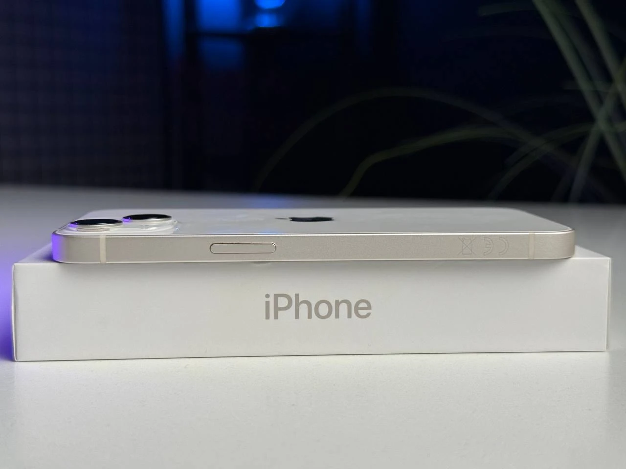 ВЖИВАНИЙ Apple iPhone 13 128GB Starlight (MLMM3, MLPG3) - Стан: гарний | Акумулятор: 91% | Комплектація: повний | Гарантія: 3 міс.