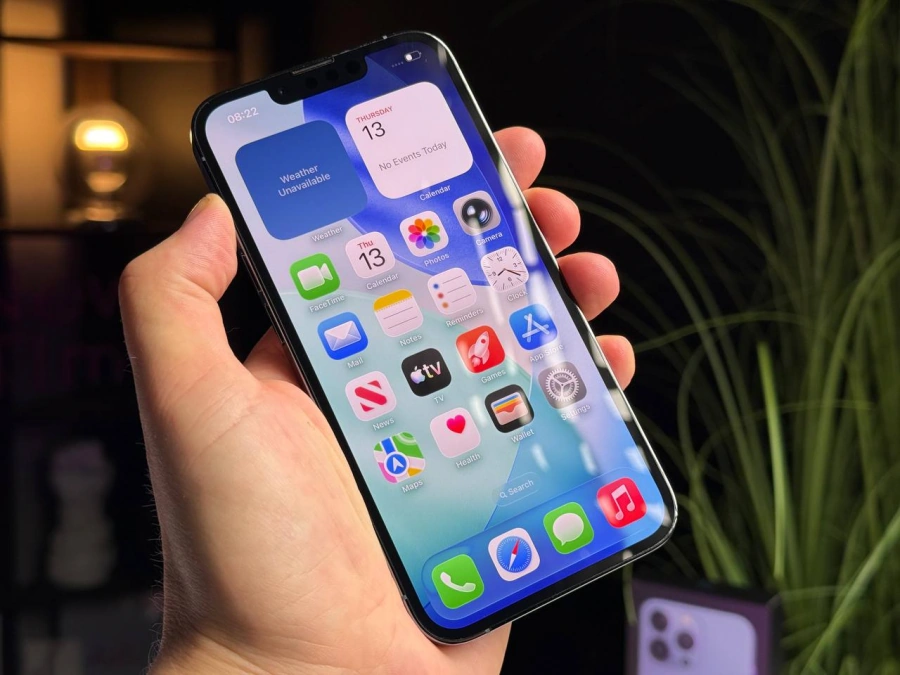 ВЖИВАНИЙ Apple iPhone 13 Pro 128GB Sierra Blue (MLTT3, MLVD3) - Стан: гарний | Акумулятор: 100% | Комплектація: повний | Гарантія: 3 міс.