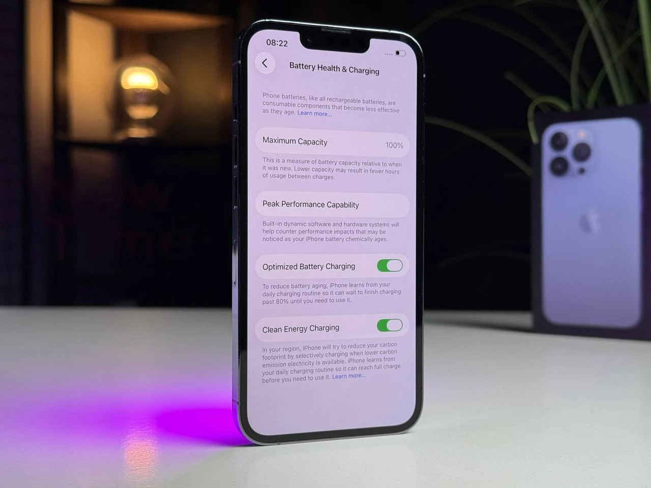 Б/У Apple iPhone 13 Pro 128GB Sierra Blue (MLTT3, MLVD3) - Состояние: хороший | Аккумулятор: 100% | Комплектация: полный | Гарантія: 3 мес.