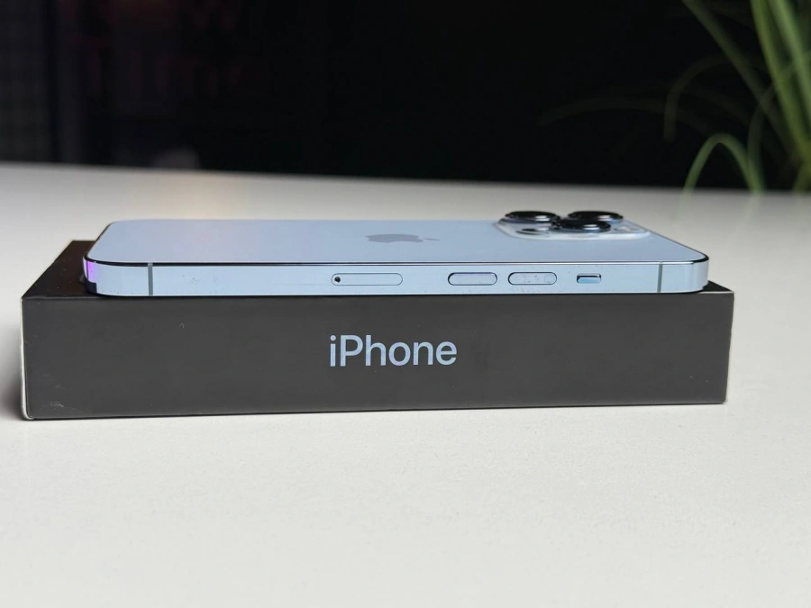 ВЖИВАНИЙ Apple iPhone 13 Pro 128GB Sierra Blue (MLTT3, MLVD3) - Стан: гарний | Акумулятор: 100% | Комплектація: повний | Гарантія: 3 міс.