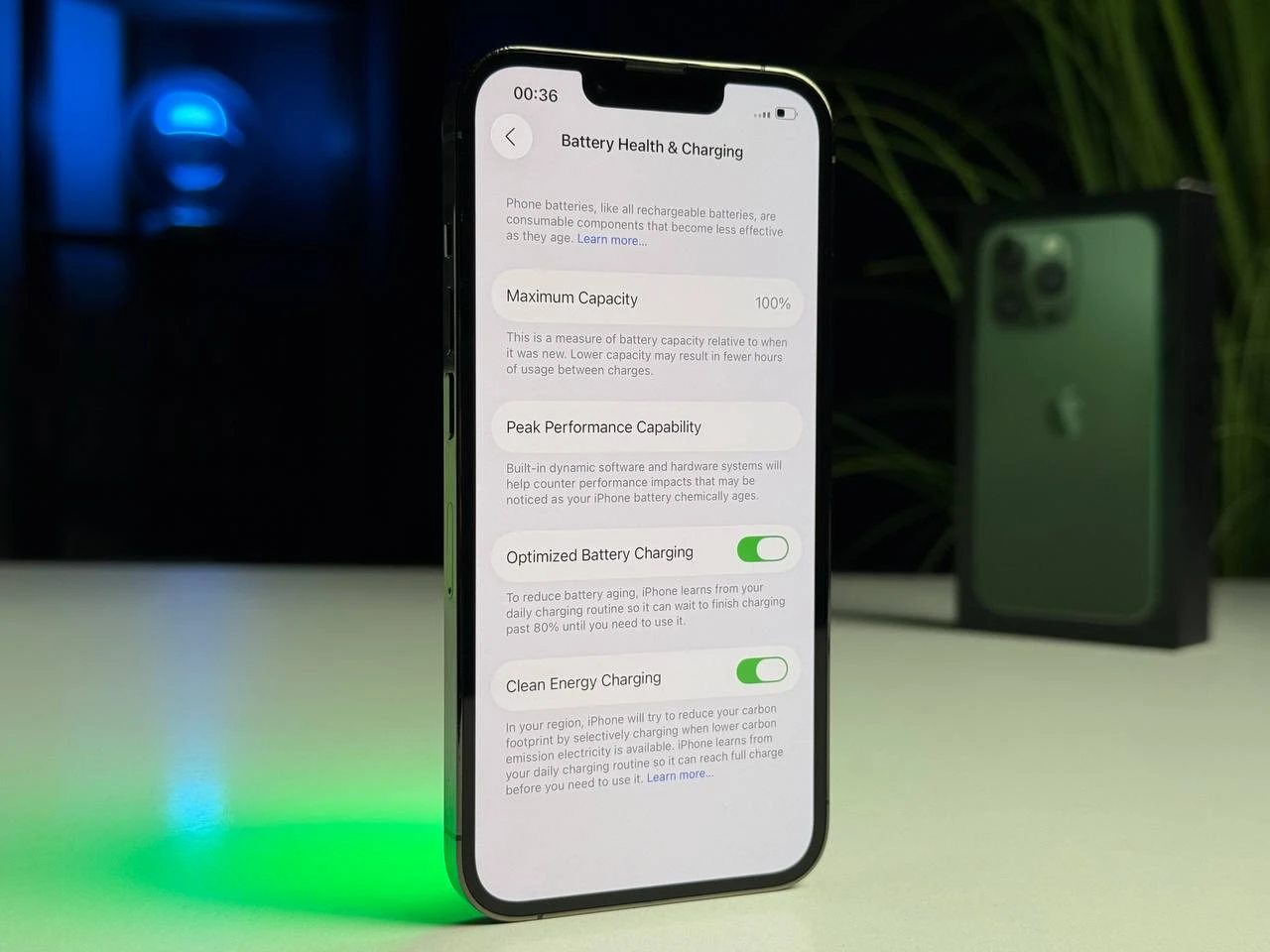 ВЖИВАНИЙ Apple iPhone 13 Pro 256GB Alpine Green (MNDU3, MNE33) - Стан: гарний | Акумулятор: 100% | Комплектація: повний | Гарантія: 3 міс.
