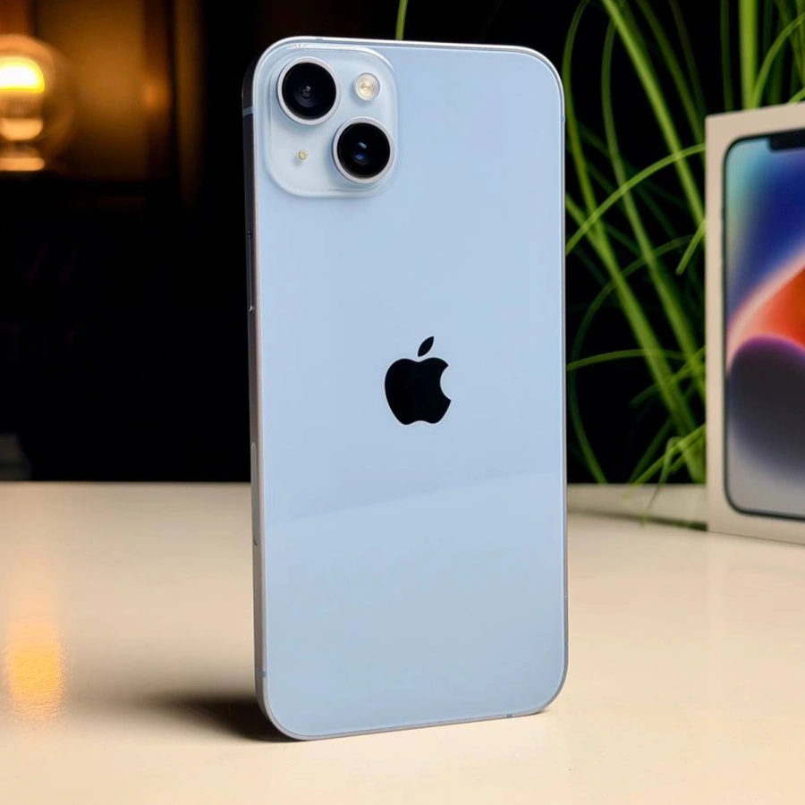 ВЖИВАНИЙ Apple iPhone 14 Plus 128GB Blue eSim (MQ3W3) - Стан: гарний | Акумулятор: 100% | Комплектація: повний | Гарантія: 3 міс.