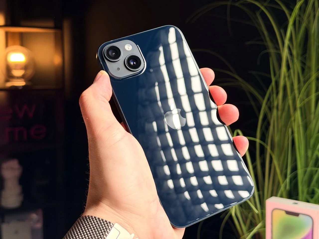 Б/У Apple iPhone 14 Plus 128GB Midnight (MQ4X3) - Состояние: хороший | Аккумулятор: 100% | Комплектация: полный | Гарантія: 3 мес.