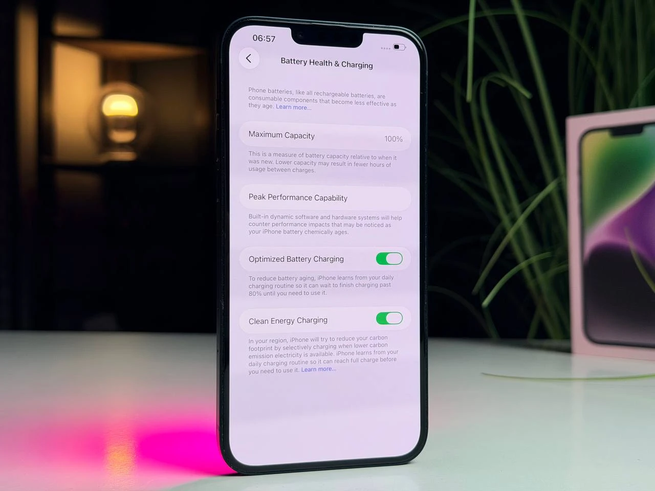 Б/У Apple iPhone 14 Plus 128GB Midnight (MQ4X3) - Состояние: хороший | Аккумулятор: 100% | Комплектация: полный | Гарантія: 3 мес.