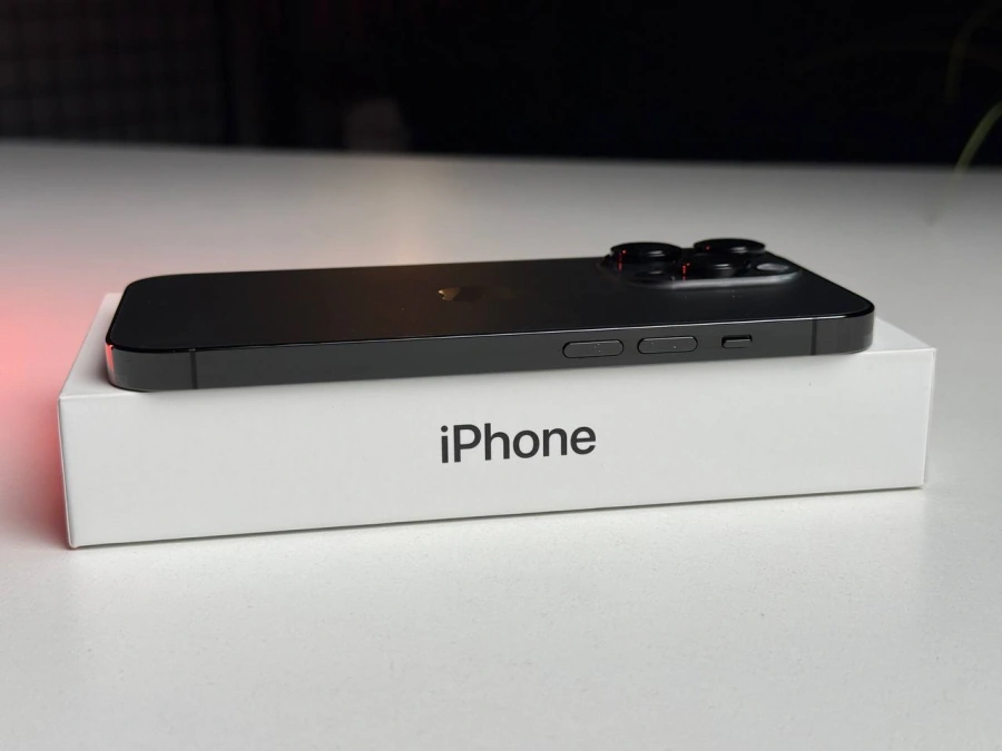 ВЖИВАНИЙ Apple iPhone 14 Pro 256GB Space Black eSim (MQ0N3) - Стан: гарний | Акумулятор: 100% | Комплектація: повний | Гарантія: 3 міс.