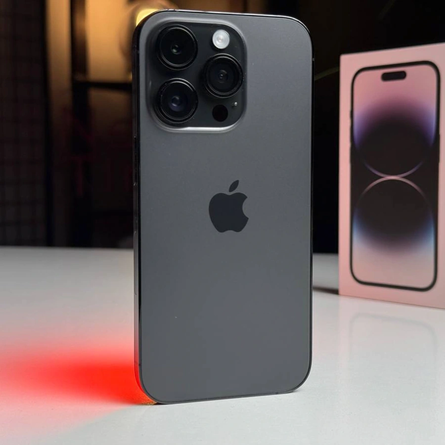 ВЖИВАНИЙ Apple iPhone 14 Pro 256GB Space Black eSim (MQ0N3) - Стан: гарний | Акумулятор: 100% | Комплектація: повний | Гарантія: 3 міс.