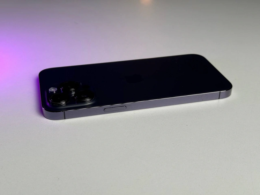 ВЖИВАНИЙ Apple iPhone 14 Pro Max 128GB Deep Purple (MQ9T3) - Стан: ідеальний | Акумулятор: 100% | Комплектація: iPhone, кабель | Гарантія: 3 міс.
