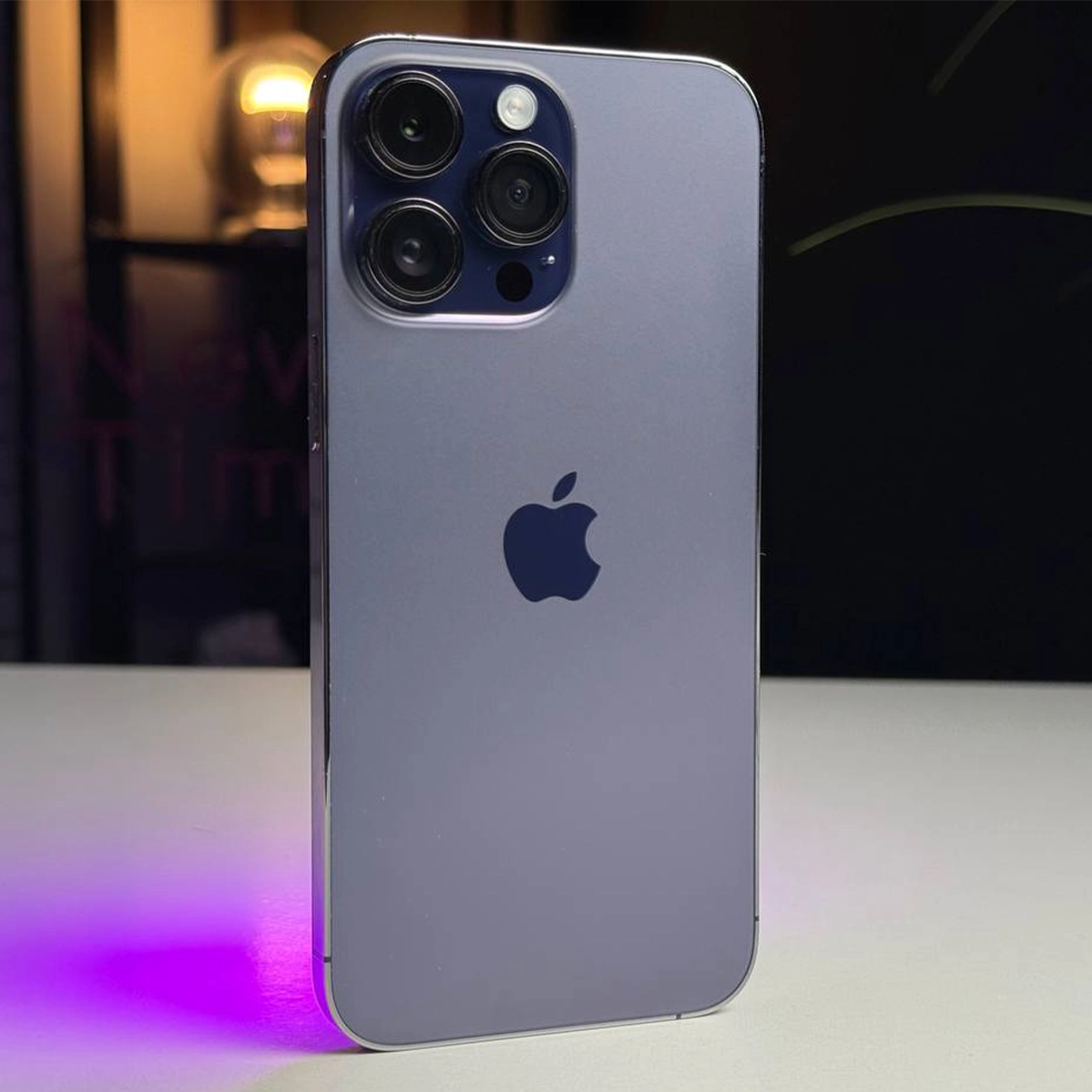 ВЖИВАНИЙ Apple iPhone 14 Pro Max 128GB Deep Purple (MQ9T3) - Стан: ідеальний | Акумулятор: 100% | Комплектація: iPhone, кабель | Гарантія: 3 міс.
