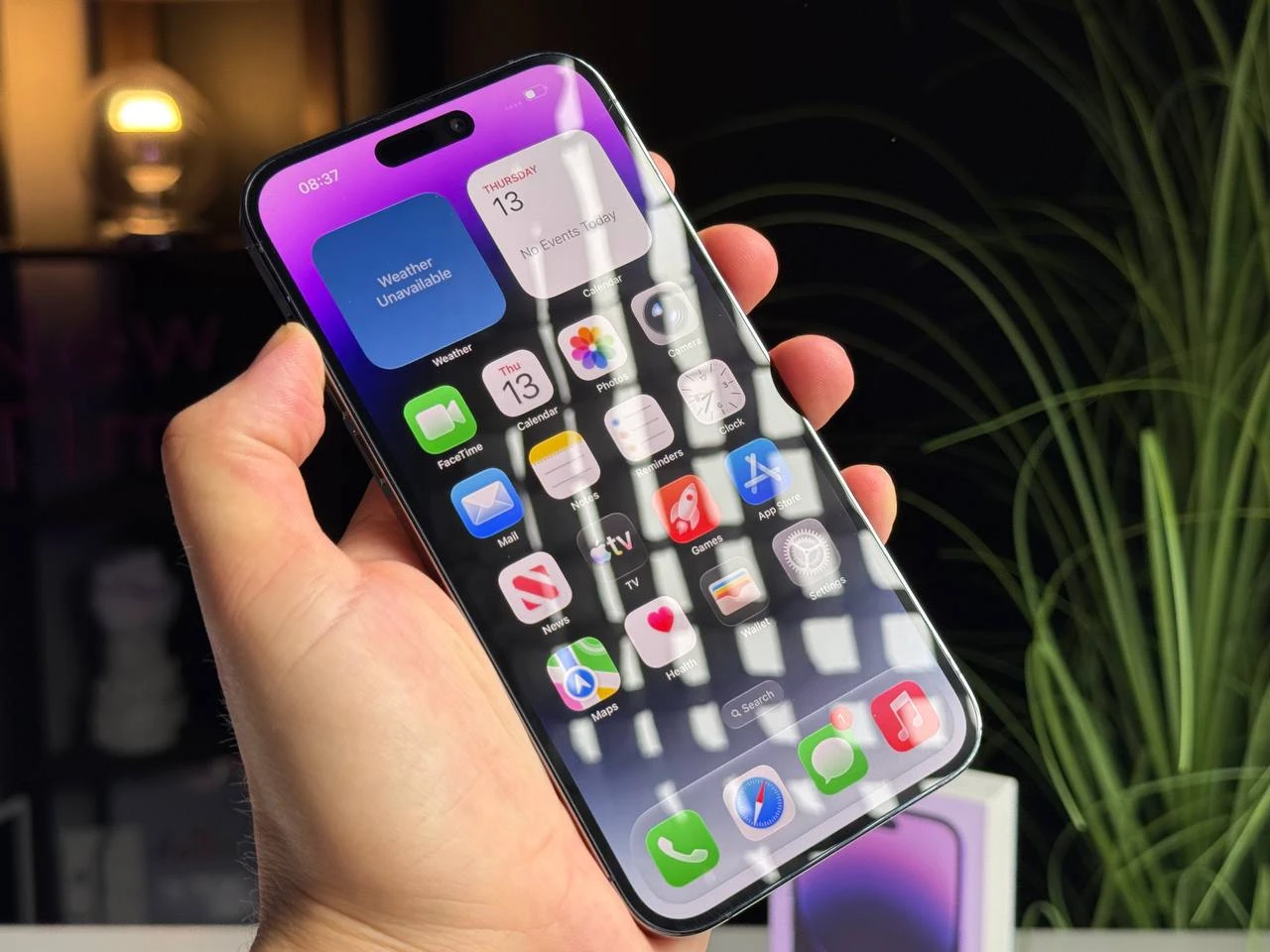 Б/У Apple iPhone 14 Pro Max 256GB Deep Purple (MQ9X3) - Состояние: идеальный | Аккумулятор: 100% | Комплектация: полный | Гарантія: 3 мес.