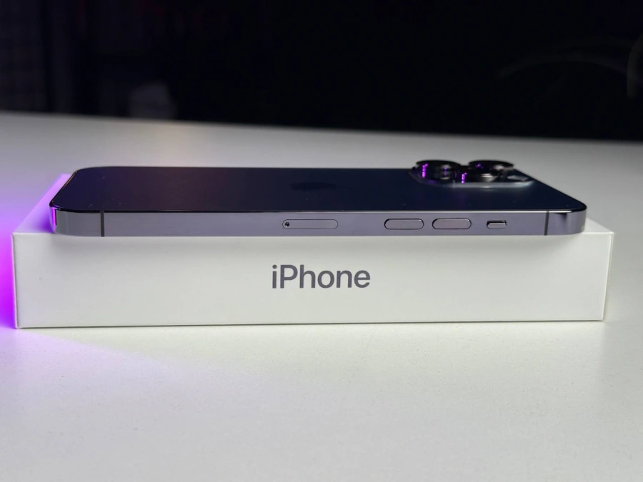ВЖИВАНИЙ Apple iPhone 14 Pro Max 256GB Deep Purple (MQ9X3) - Стан: ідеальний | Акумулятор: 100% | Комплектація: повний | Гарантія: 3 міс.