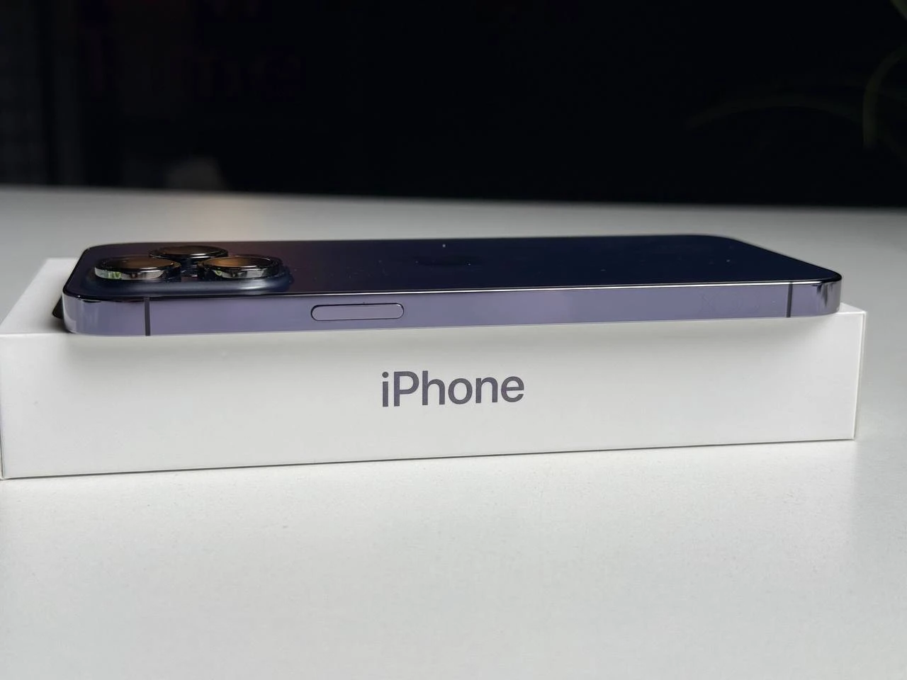 Б/У Apple iPhone 14 Pro Max 256GB Deep Purple (MQ9X3) - Состояние: идеальный | Аккумулятор: 100% | Комплектация: полный | Гарантія: 3 мес.