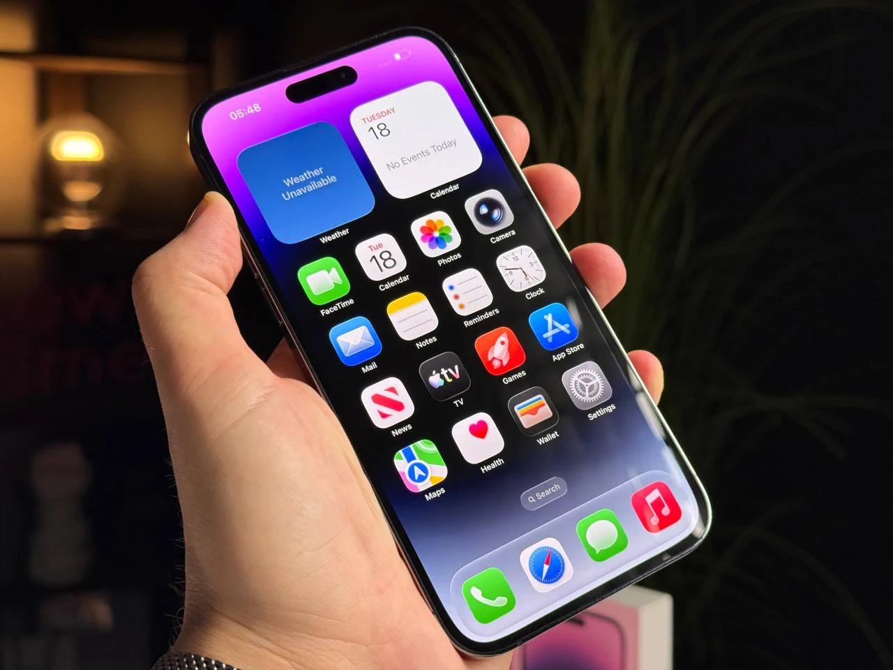 Б/У Apple iPhone 14 Pro Max 256GB Deep Purple (MQ9X3) - Состояние: хороший (дефект на стекле) | Аккумулятор: 100% | Комплектация: полный | Гарантія: 3 мес.