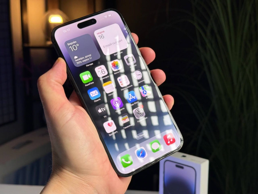 ВЖИВАНИЙ Apple iPhone 14 Pro Max 256GB Space Black (MQ9U3) - Стан: гарний | Акумулятор: 85% | Комплектація: повний | Гарантія: 3 міс.