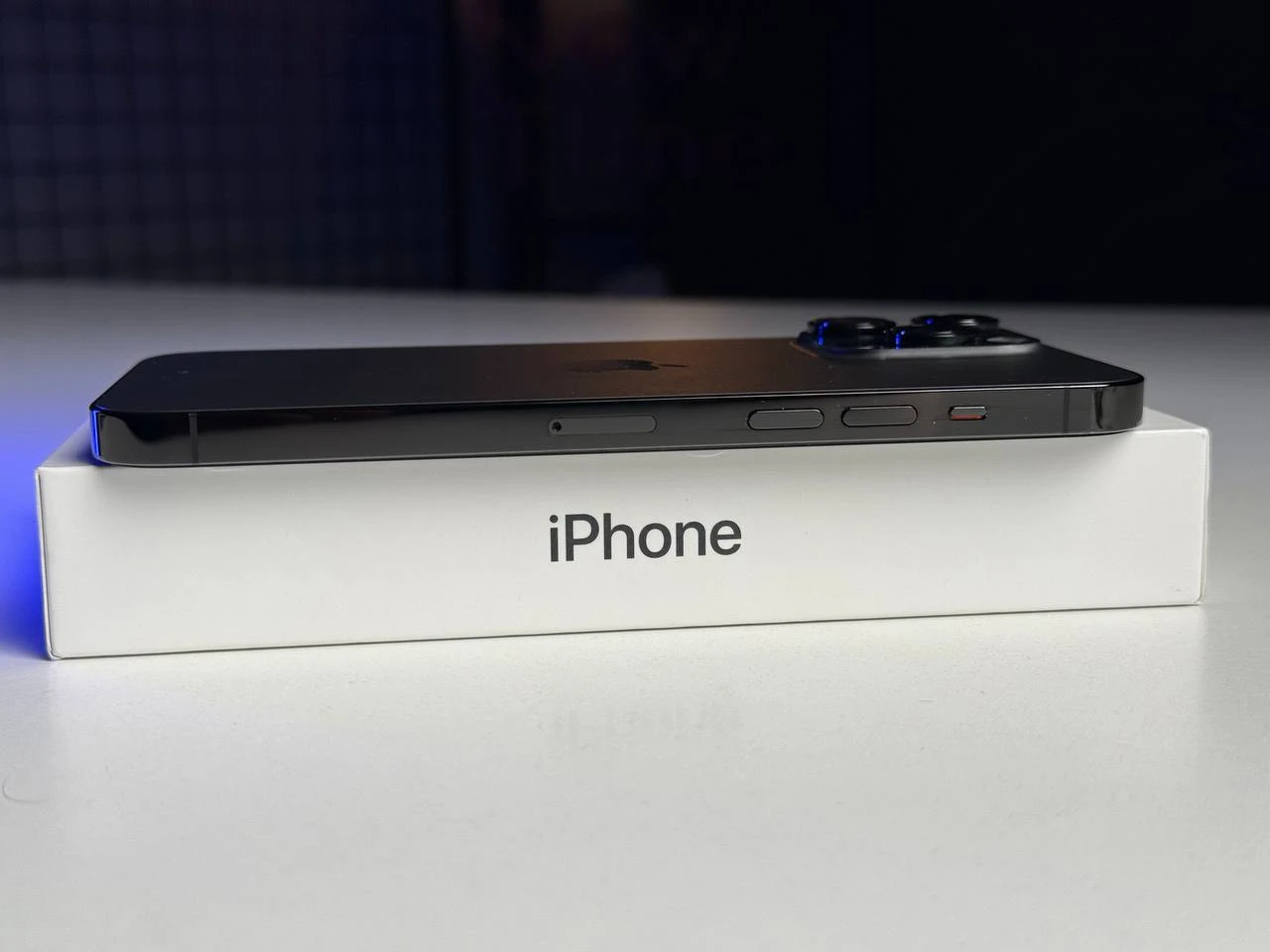 Б/У Apple iPhone 14 Pro Max 256GB Space Black (MQ9U3) - Состояние: хороший | Аккумулятор: 85% | Комплектация: полный | Гарантія: 3 мес.