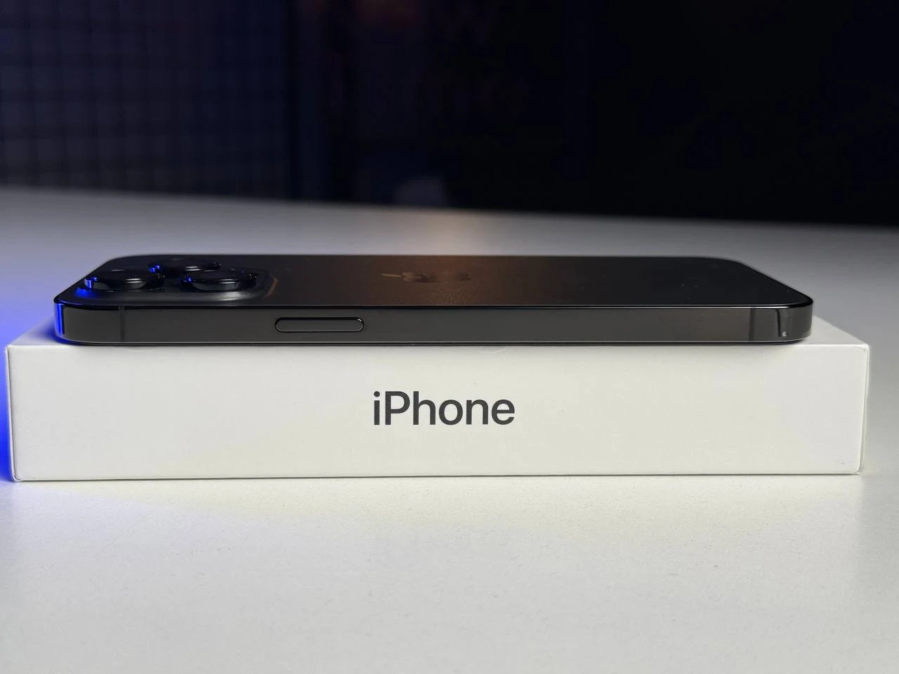 Б/У Apple iPhone 14 Pro Max 256GB Space Black (MQ9U3) - Состояние: хороший | Аккумулятор: 85% | Комплектация: полный | Гарантія: 3 мес.