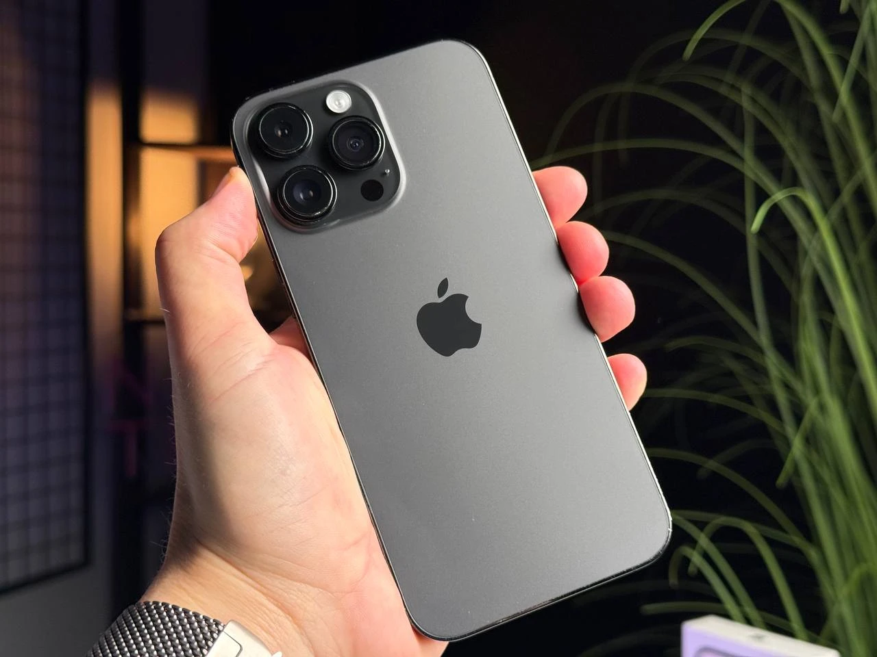 Б/У Apple iPhone 14 Pro Max 256GB Space Black (MQ9U3) - Состояние: хороший | Аккумулятор: 100% | Комплектация: полный | Гарантія: 3 мес.