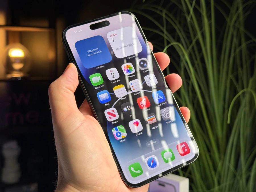 ВЖИВАНИЙ Apple iPhone 14 Pro Max 256GB Space Black (MQ9U3) - Стан: гарний | Акумулятор: 100% | Комплектація: повний | Гарантія: 3 міс.