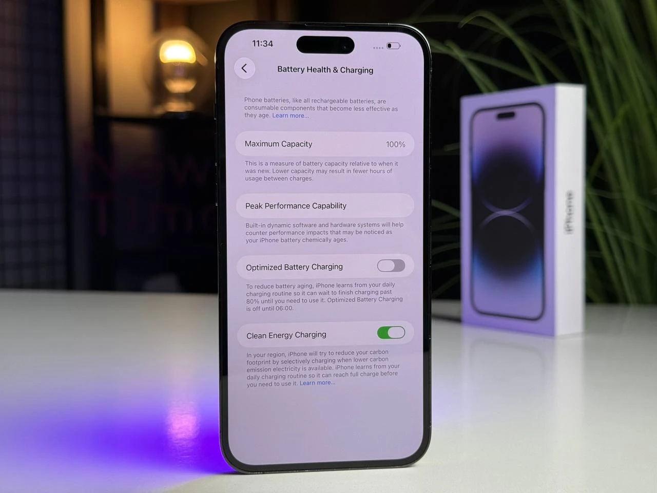 Б/У Apple iPhone 14 Pro Max 256GB Space Black (MQ9U3) - Состояние: хороший | Аккумулятор: 100% | Комплектация: полный | Гарантія: 3 мес.