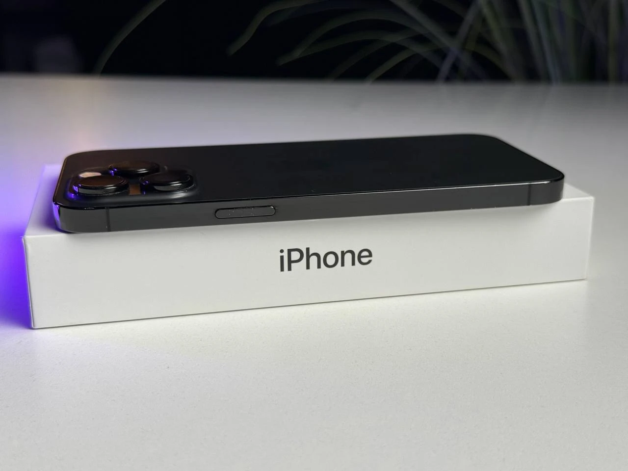 Б/У Apple iPhone 14 Pro Max 256GB Space Black (MQ9U3) - Состояние: хороший | Аккумулятор: 100% | Комплектация: полный | Гарантія: 3 мес.