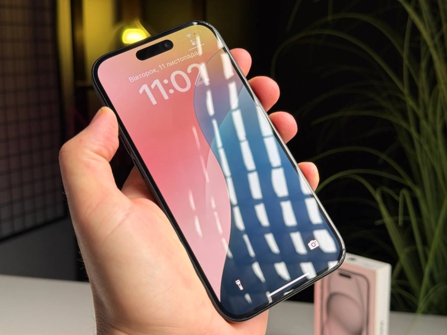 Б/У Apple iPhone 15 128GB Black (MTP03) - Состояние: хороший | Аккумулятор: 87% | Комплектация: полный | Гарантия: 3 мес.