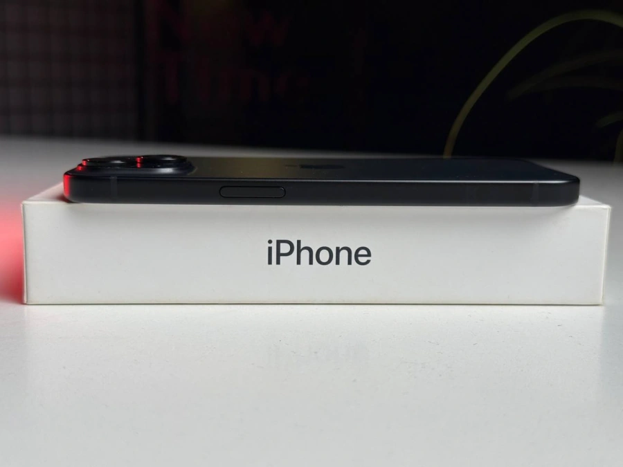 Б/У Apple iPhone 15 128GB Black (MTP03) - Состояние: хороший | Аккумулятор: 87% | Комплектация: полный | Гарантия: 3 мес.