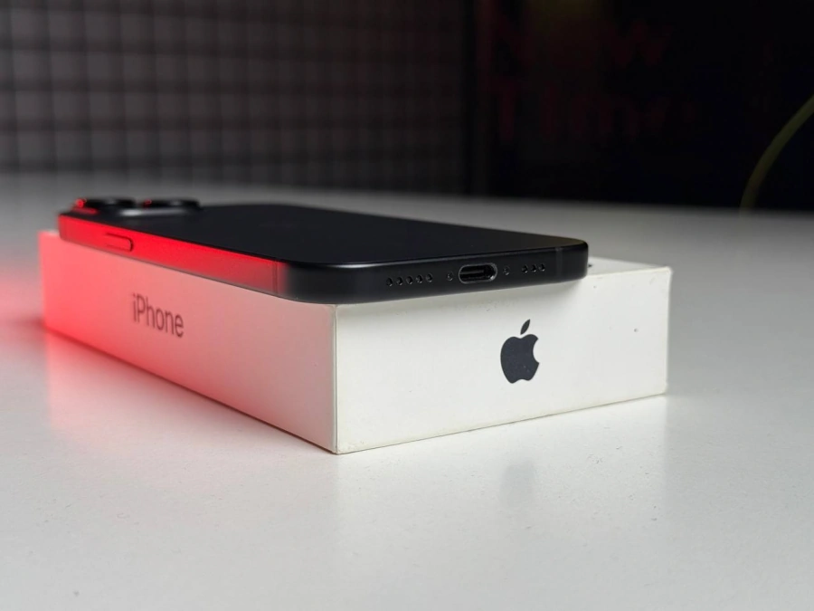 Б/У Apple iPhone 15 128GB Black (MTP03) - Состояние: хороший | Аккумулятор: 87% | Комплектация: полный | Гарантия: 3 мес.