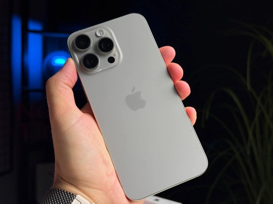 ВЖИВАНИЙ Apple iPhone 15 Pro Max 256GB Natural Titanium (MU793) - Стан: гарний | Акумулятор: 95% | Комплектація: повний | Гарантія: 3 міс.